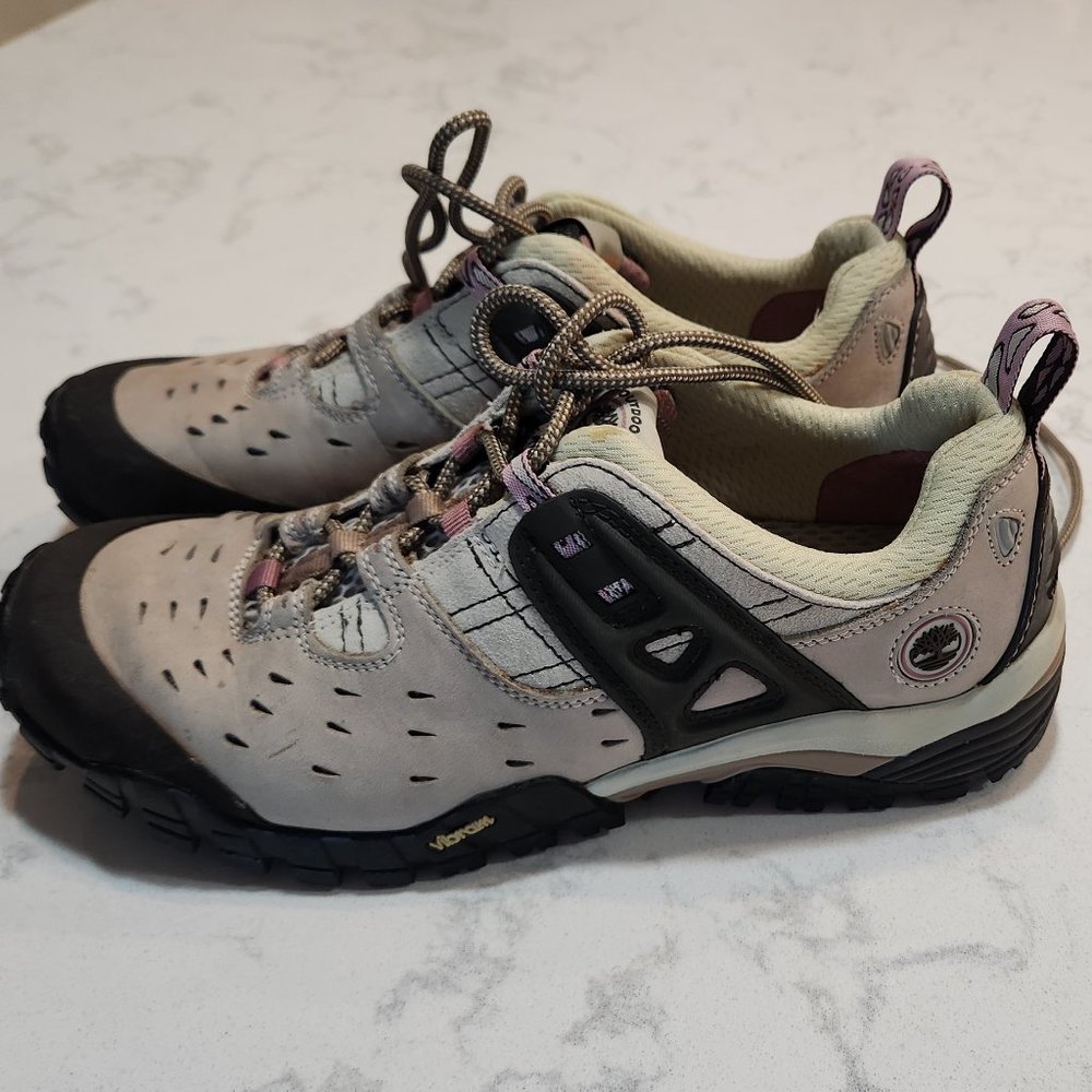 Timberland Women's Hiking /Trail Shoes- Performance VIBRAM® Soles  - Size 8